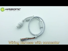 021 RJ45 Base MX1.25-10PIN Cable d'alimentation pour caméra IP Fabrication de faisceaux de câblage personnalisés